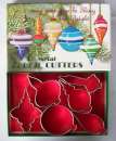 6 pc Boxed Christmas Ornament Cookie Cutters